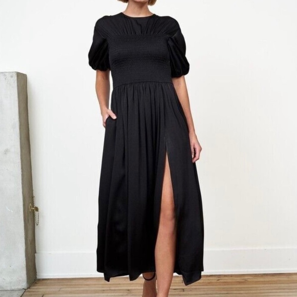gold halter dress Thalia Dress – Retrofete